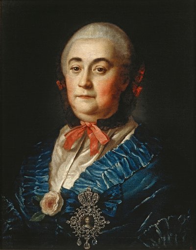 Portrait of A.M. Izmailova by Aleksey Antropov